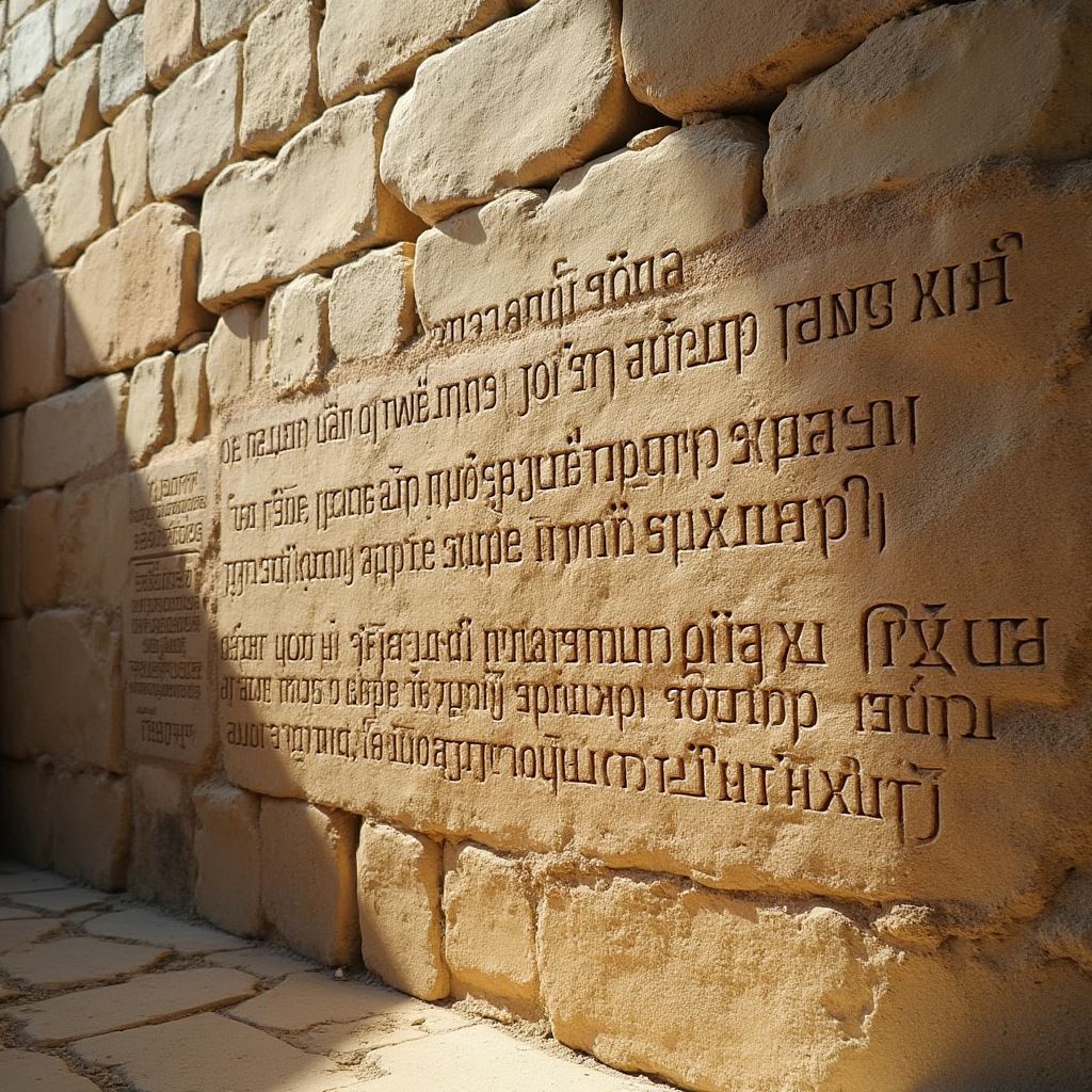 התגלות של עתקי כתובות בקירות קדומים בירושלים התגלות של עתקי כתובות בקירות קדומים בירושלים
